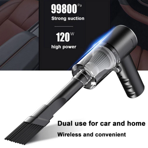 Mini Cordless Vacuum Cleaner | Powerful 9000Pa Suction for Car & Home