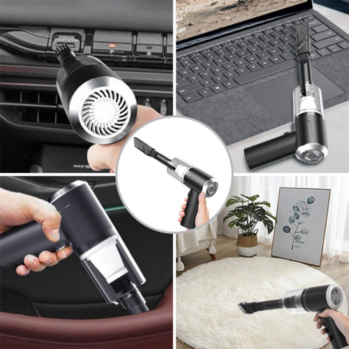 Mini Cordless Vacuum Cleaner | Powerful 9000Pa Suction for Car & Home