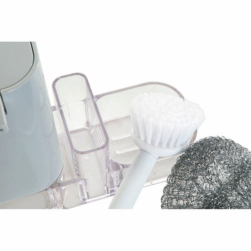 Modern Kitchen Soap Dispenser Set with Brush Holder