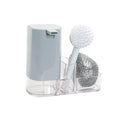 Modern Kitchen Soap Dispenser Set with Brush Holder