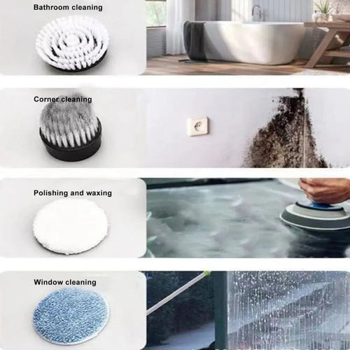 Electric Spin Scrubber Brush – Cordless Rechargeable Cleaning Tool