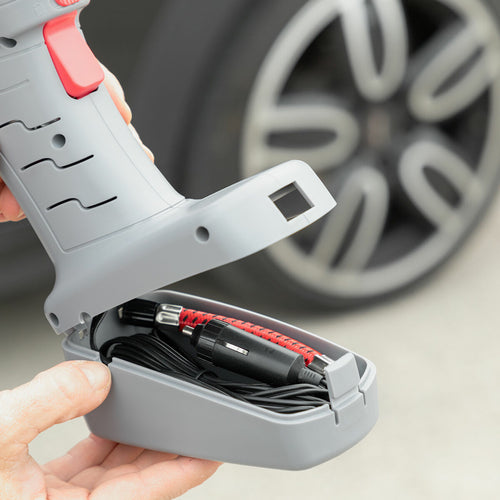Portable Air Compressor for Car Tires with LED Emergency Light