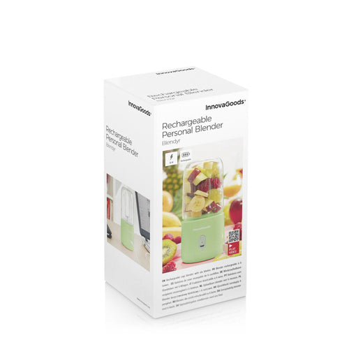 Portable USB Blender – Rechargeable Smoothie Maker 250mlhi
